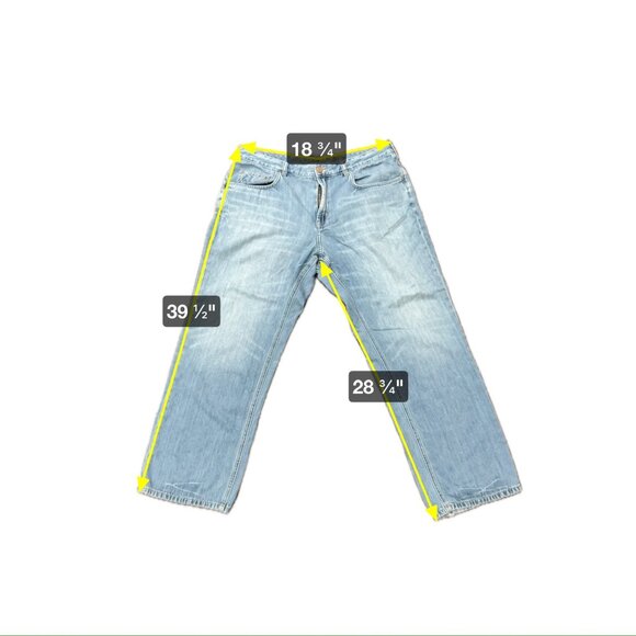 Tommy Bahama Mens Classic Fit Jeans Light Wash Tencel Cotton Blend Sz 40 x 30 - Picture 6 of 8